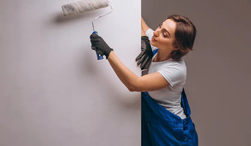 Imagem de fita crepe para pintura de parede