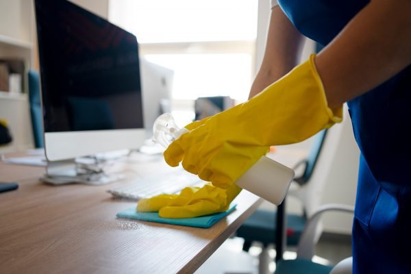 limpeza e higiene no ambiente de trabalho